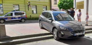 Uwięziony pojazd