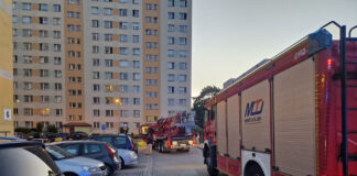 Pożar w mieszkaniu