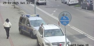 Lwowska droga dla pieszych i rowerów