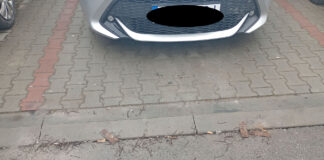Lwowska gwoździe na drodze