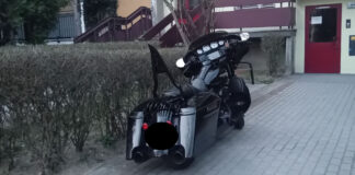 Osiedle „Legionów Henryka Dąbrowskiego” w strefie zamieszkania parkujemy na parkingu również „motocyklem”